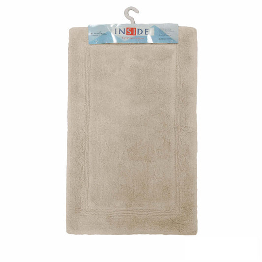 NNEDSZ Egyptian Cotton Bath Mat 50x80 cm Taupe-0