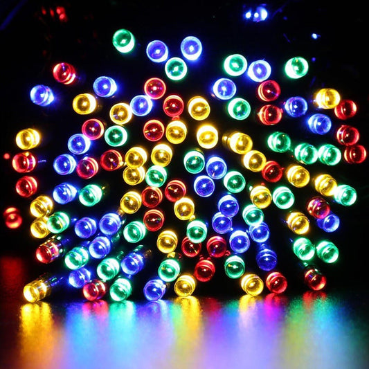 NNEDSZ Solar Fairy String Led Lights 12M-32M Outdoor Garden Christmas Party Decor(22M200Led)-1