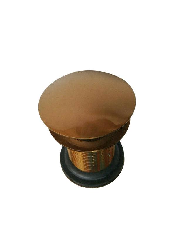 NNEDSZ 2021 new brushed Nickel Brushed stainless steel Pop Up Waste Plug 40 mm NO Overflow-2