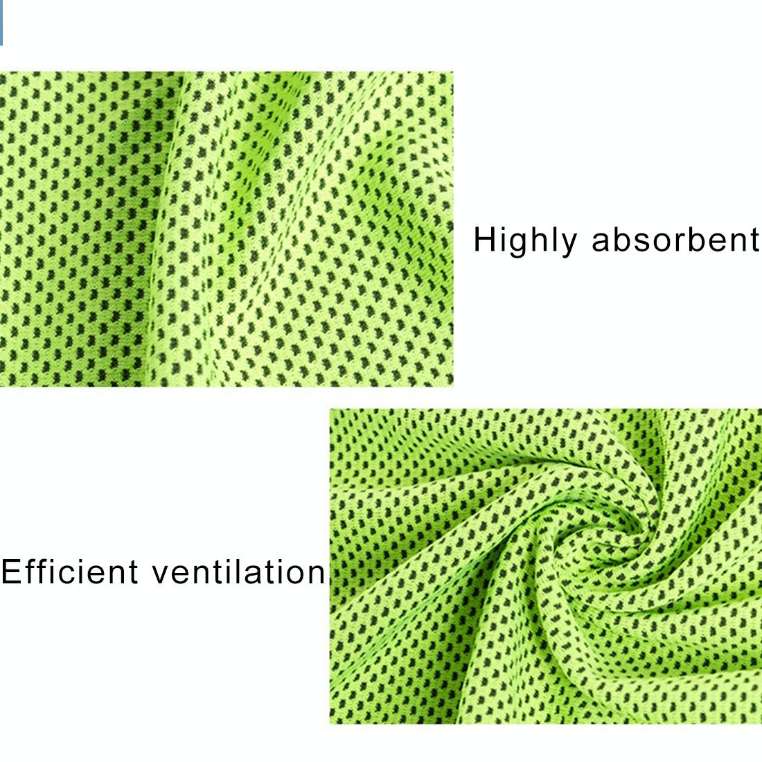 NNEDSZ 2-pack Enduring Ice Towels - Microfiber Fabric 30*100cm - Ideal for Gym and Sports - Burgundy-3