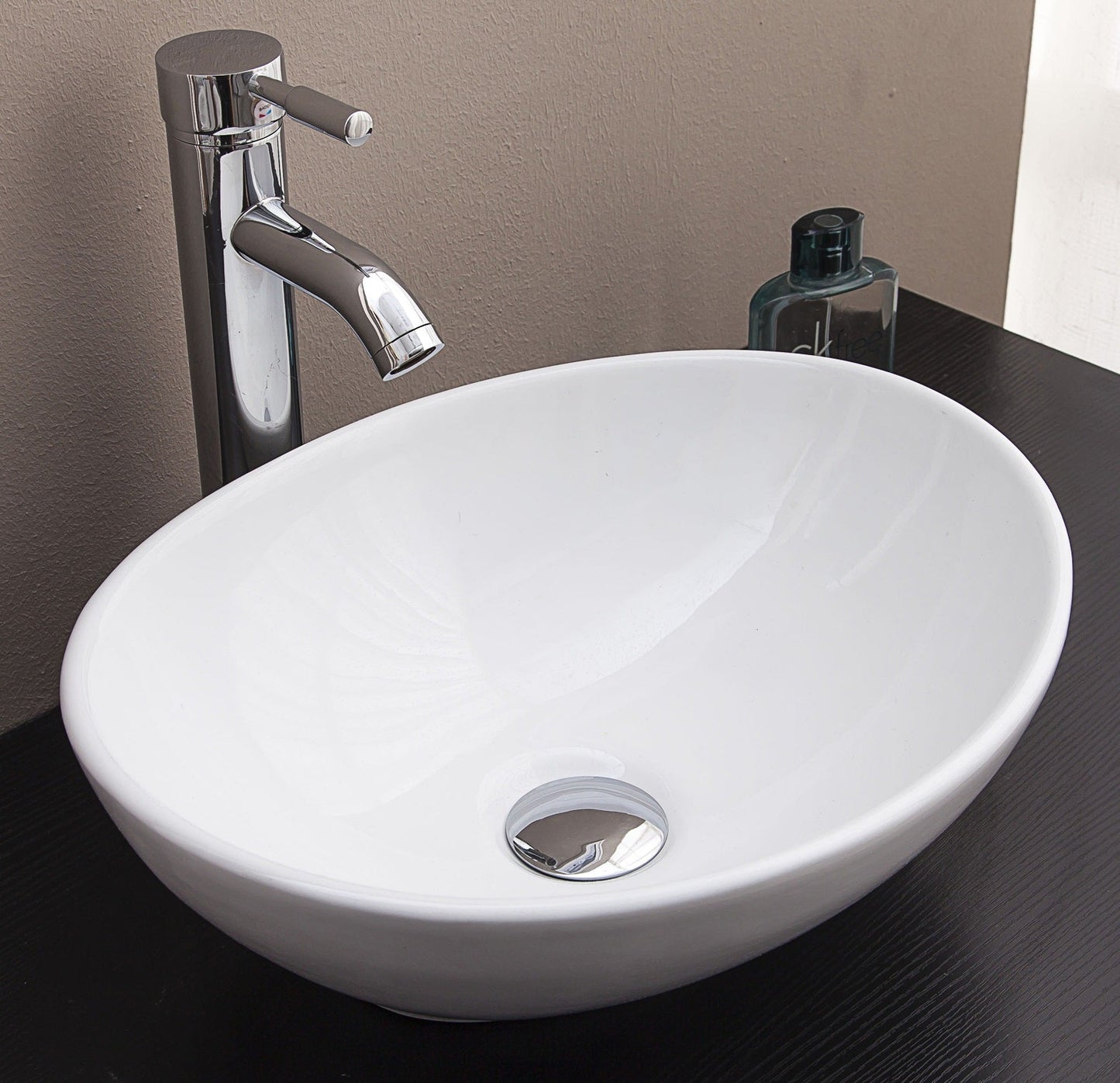 NNEDSZ Counter Bathroom Vanity Oval Ceramic Basin-3
