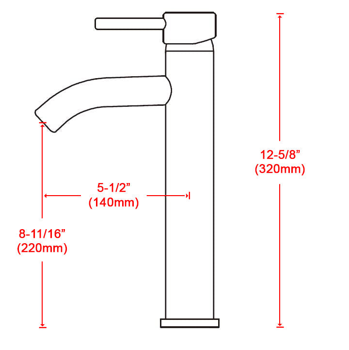 NNEDSZ Mixer Tap Faucet -Kitchen Laundry Bathroom Sink-3