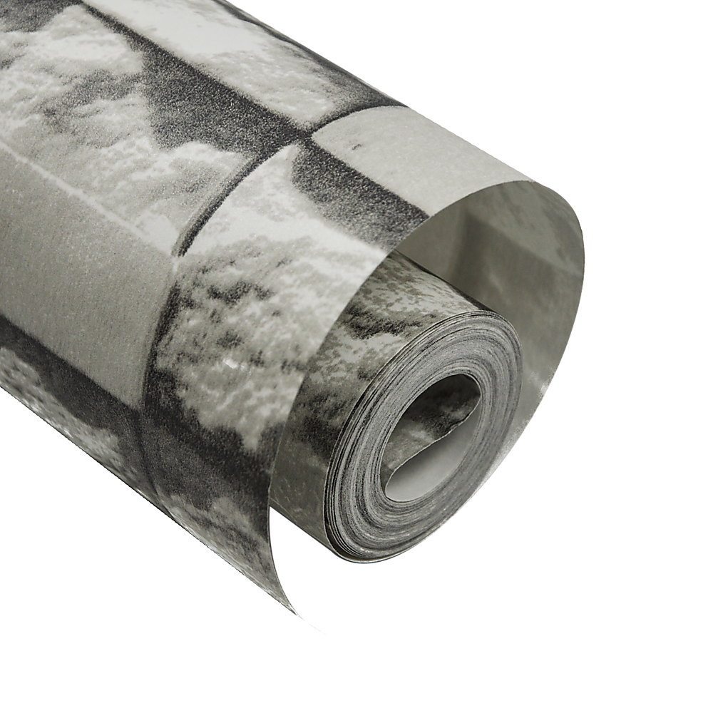 NNEDSZ Wallpaper Brick Pattern 3D Textured Non-woven Wall Paper Roll-3