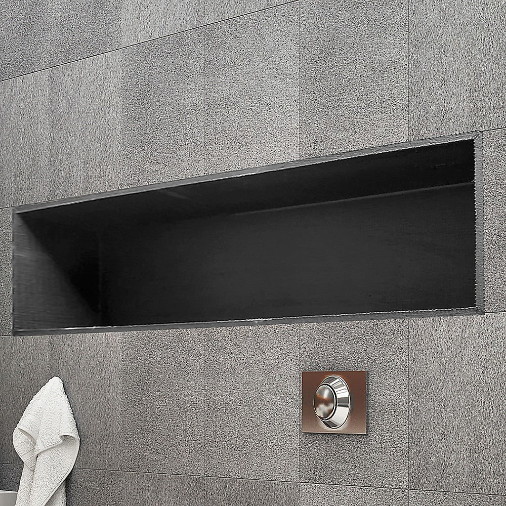 NNEDSZ Shower Niche - 350 x 1000 x 92mm Prefabricated Wall Bathroom Renovation-1