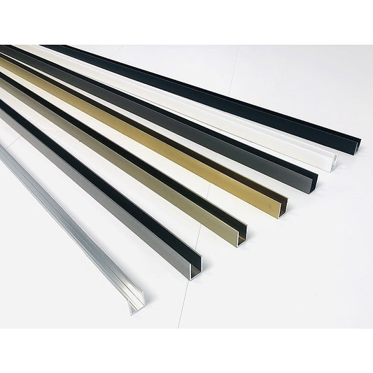 NNEDSZ Glass Shower Screen 210cm Wall Channel in Chrome-0
