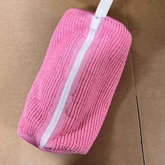 NNEDSZ Pink Shoe Laundry Bags - Mesh Protective Washing Bags for Shoes with Zipper Design-0