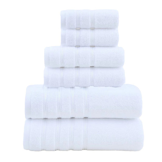 NNEDSZ White Luxury Cotton Towel Set - 36-Piece Ultra-Soft Bath, Hand, and Washcloth Set-0