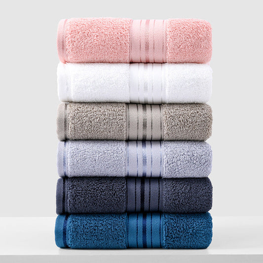 NNEDSZ Pink Luxury Cotton Towel Set(Towel + Bath Towel) - Quick Dry, Extra Thick & Absorbent, Perfect for Bath & Beach-1