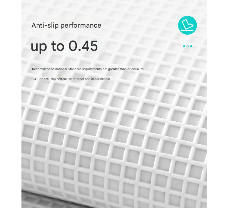 NNEDSZ White-brown Bath Mat - Super Absorbent, Non-Slip Bathroom Floor Mat - 50x80cm-4