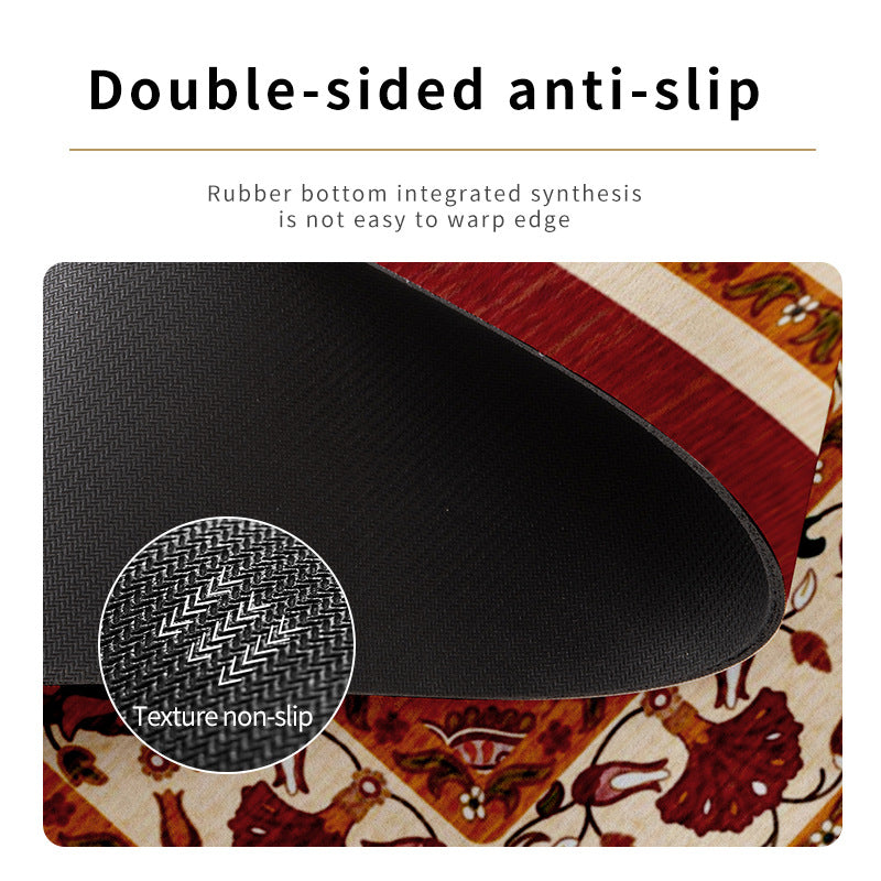 NNEDSZ Non-Slip Diatomaceous Earth Bath Mat - Quick-Dry, Durable Toilet Rug 40x60cm-2