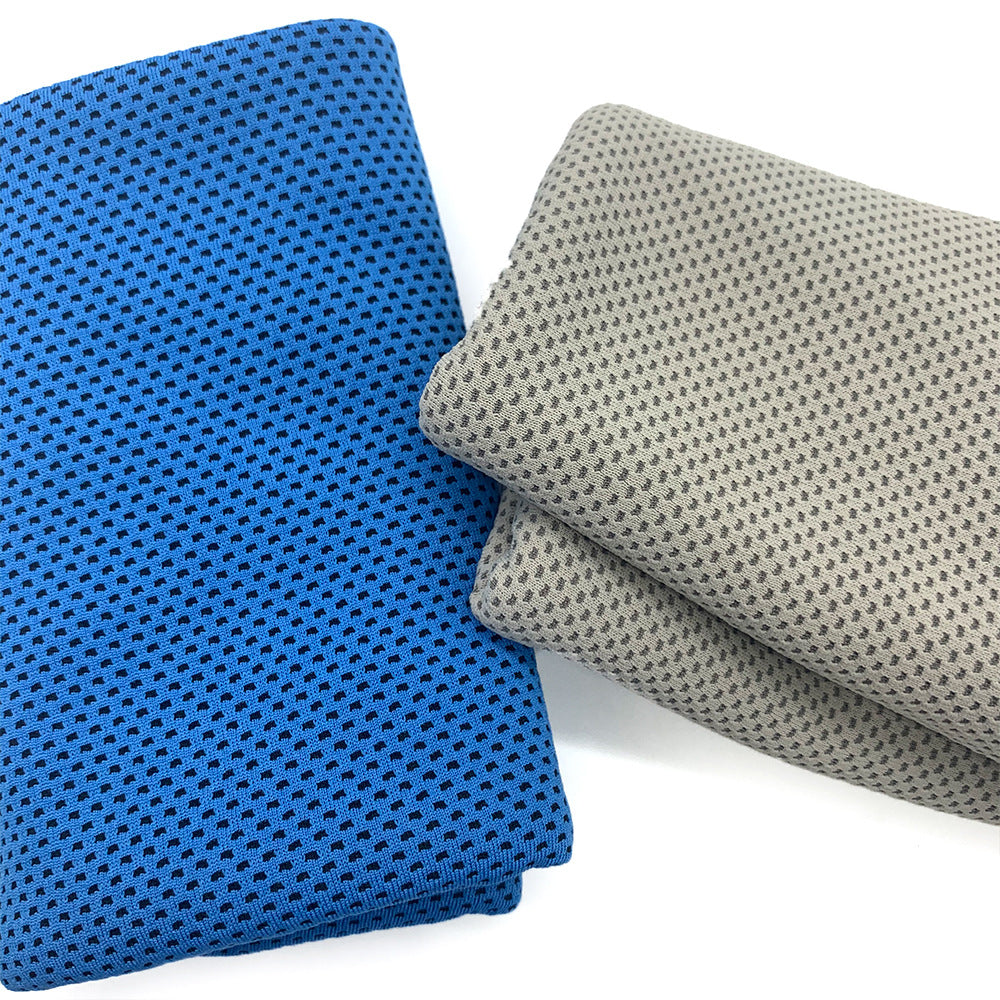 NNEDSZ Blue 4-Piece Portable Cooling Towel Set - Quick-Dry Ice-Cool Towel for Sports, Travel, and Heat Relief-2