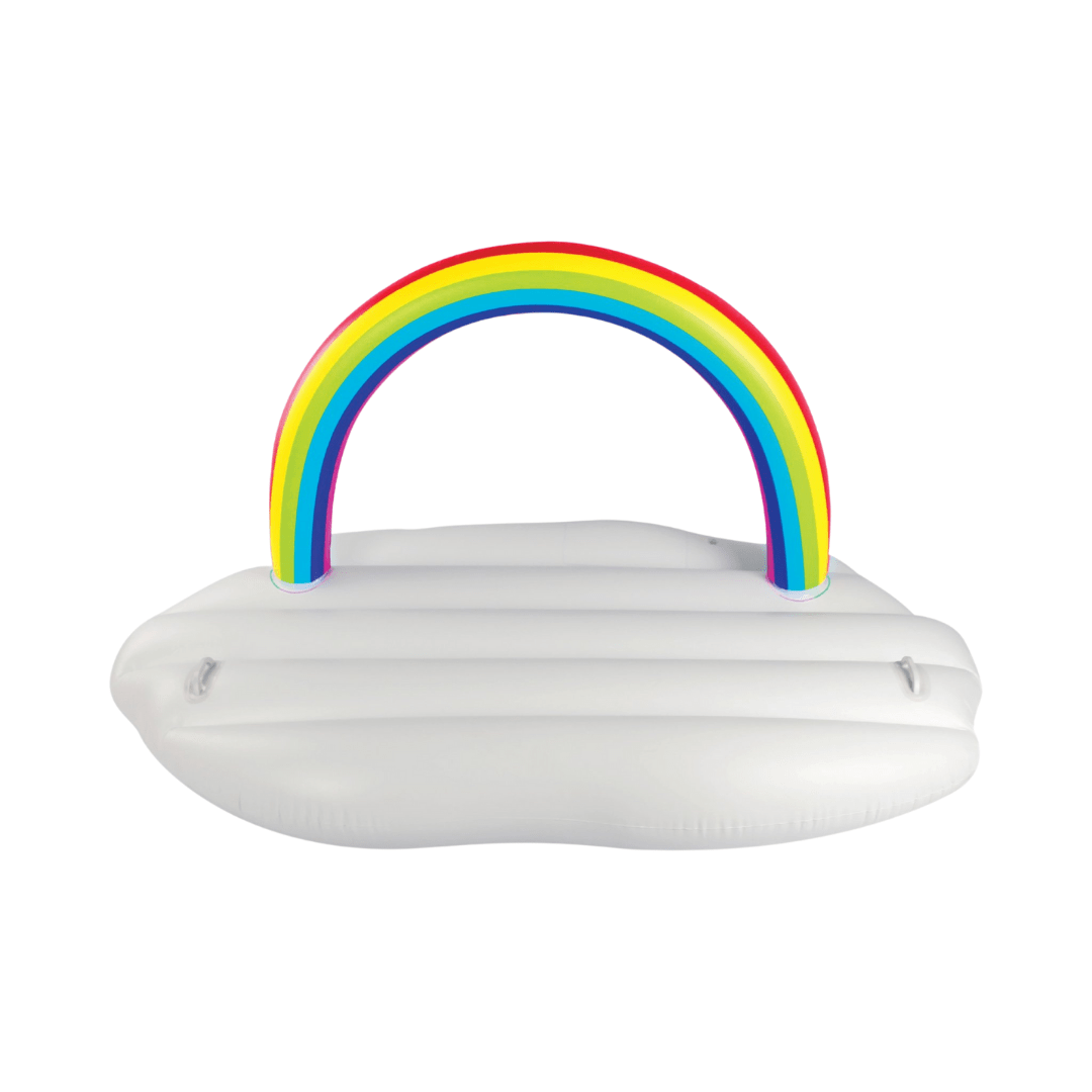 NNEDSZ Lazy Dayz Inflatable Rainbow Cloud Float 185cm-0