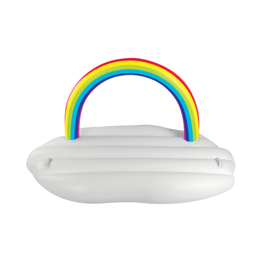 NNEDSZ Lazy Dayz Inflatable Rainbow Cloud Float 185cm-0