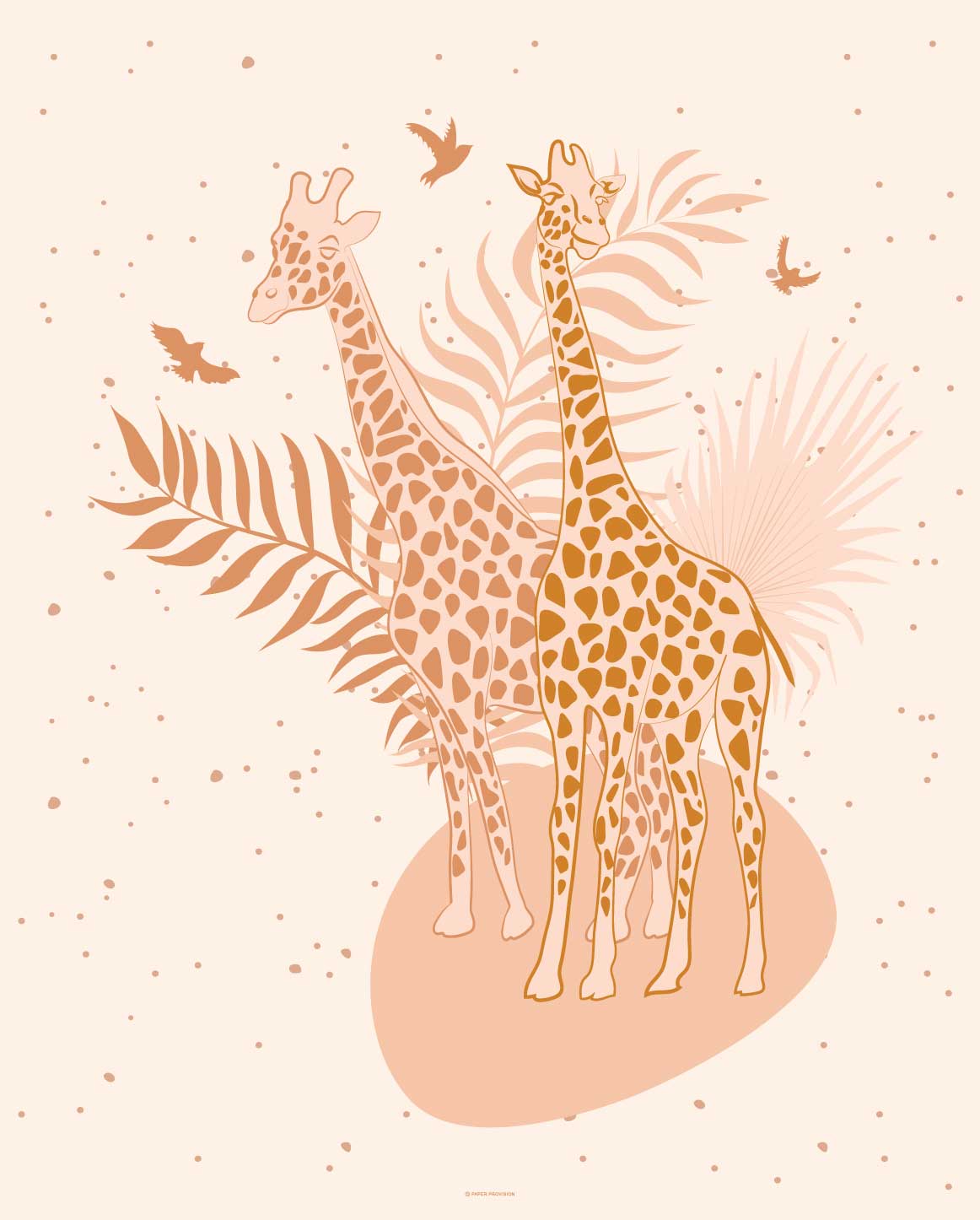 Wild World Twin Giraffes-4