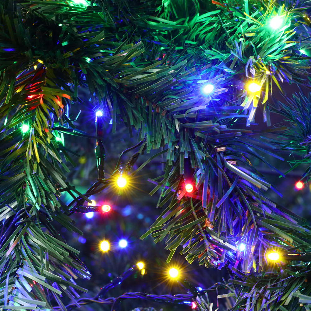 NNEDSZ Jollys Christmas Tree LED 2.1M 7FT Xmas Decorations Green Home Decor-2