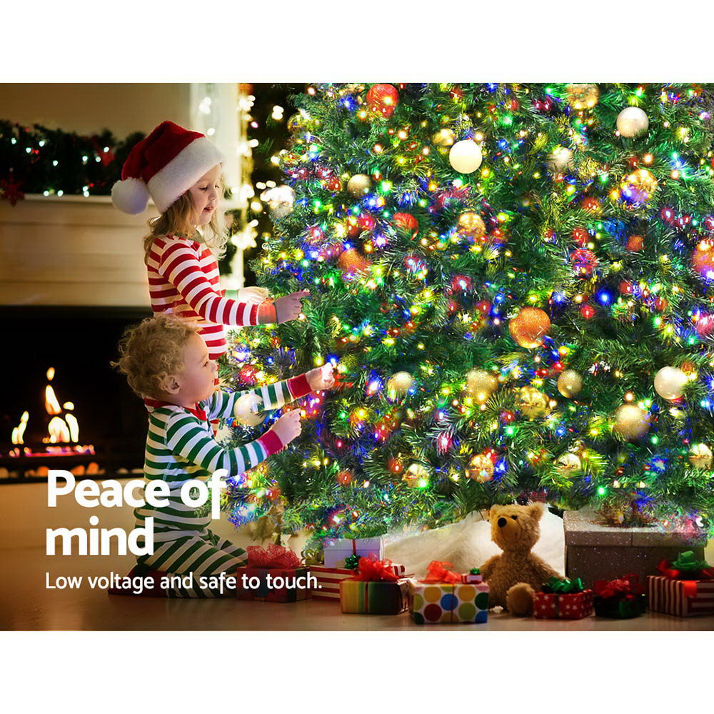 NNEDSZ Jollys Christmas Tree LED 2.1M 7FT Xmas Decorations Green Home Decor-3
