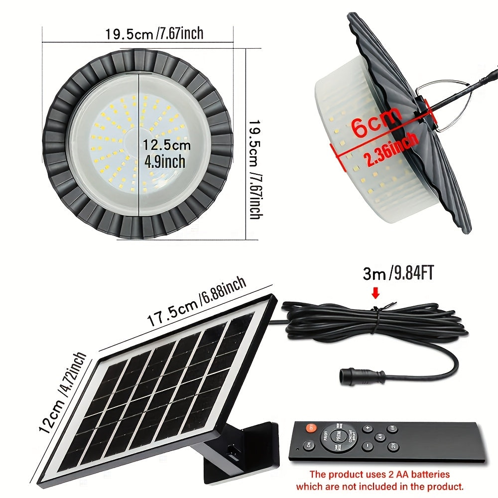 Solar Pendant Light with Motion Sensor-2
