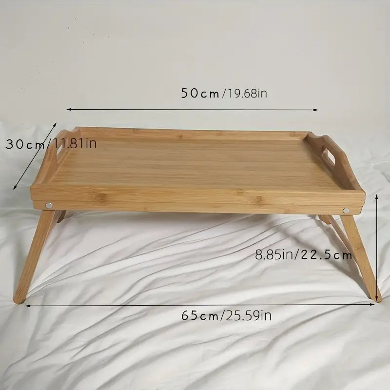 Step up your work-from-home setup with this Bamboo Laptop Desk-2