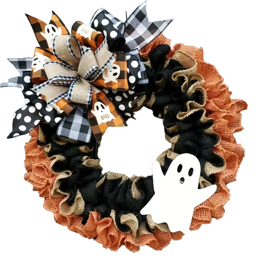 Spooky Specter Strand: Halloween Ribbon Garland-0