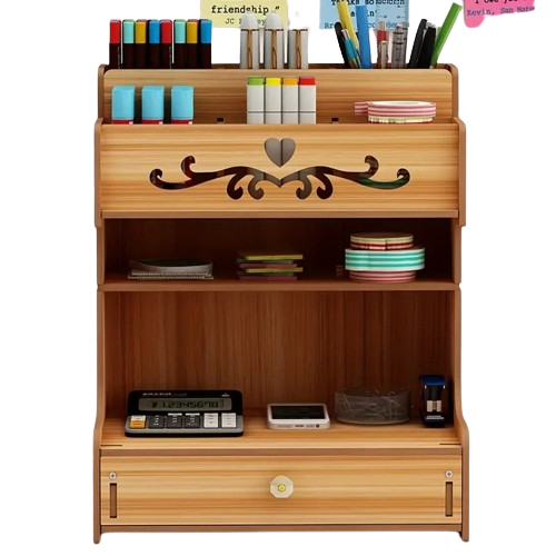 Stay clutter-free with the help of our adaptable Wooden Drawer Organizer-0
