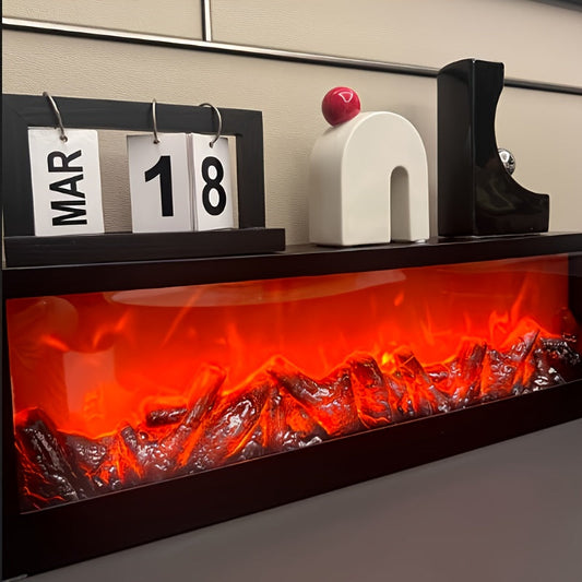 NNETM Art Deco Fireplace Light Home Decor-1