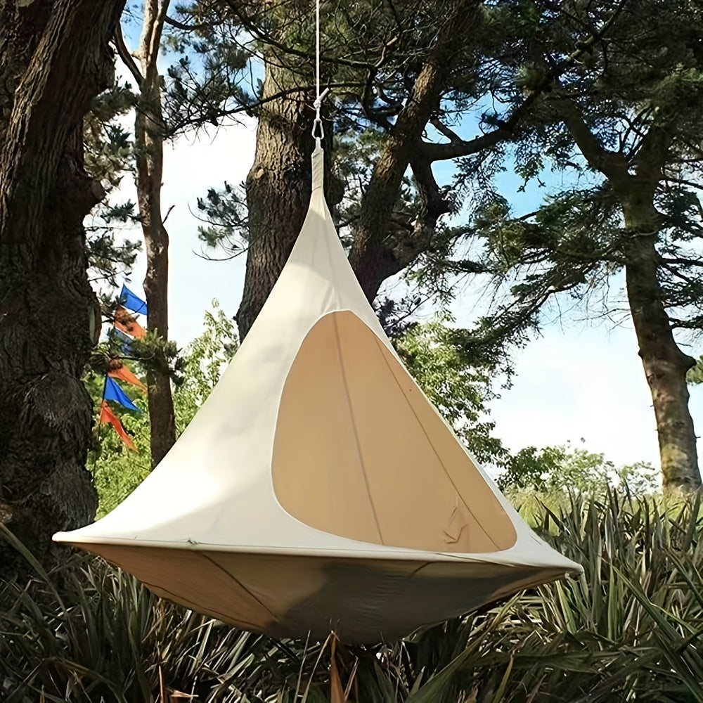 Waterproof Outdoor Hammock Chair for Patios & Campsites-4