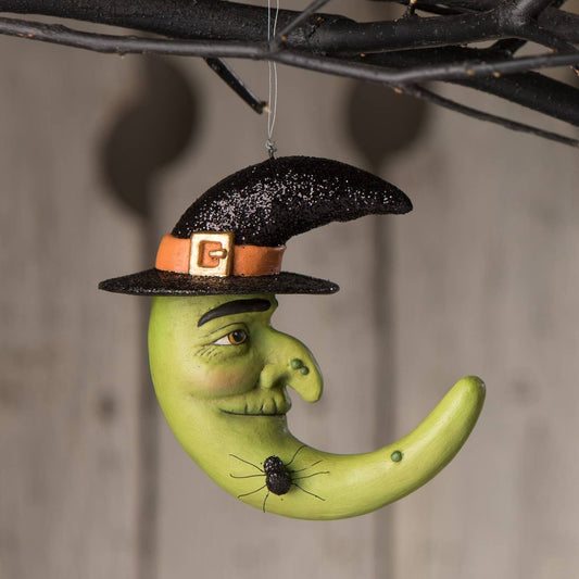 Moon Witch Ornament by Bethany Lowe Designs-1