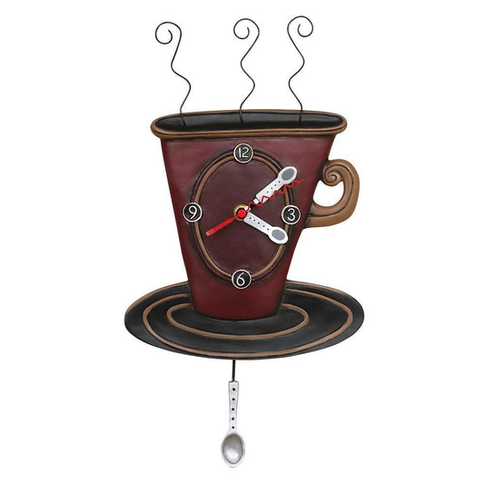 Cozy Cafe Wall Clock by Allen Designs-0