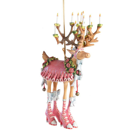 Dash Away Donna Reindeer Ornament by Patience Brewster-1