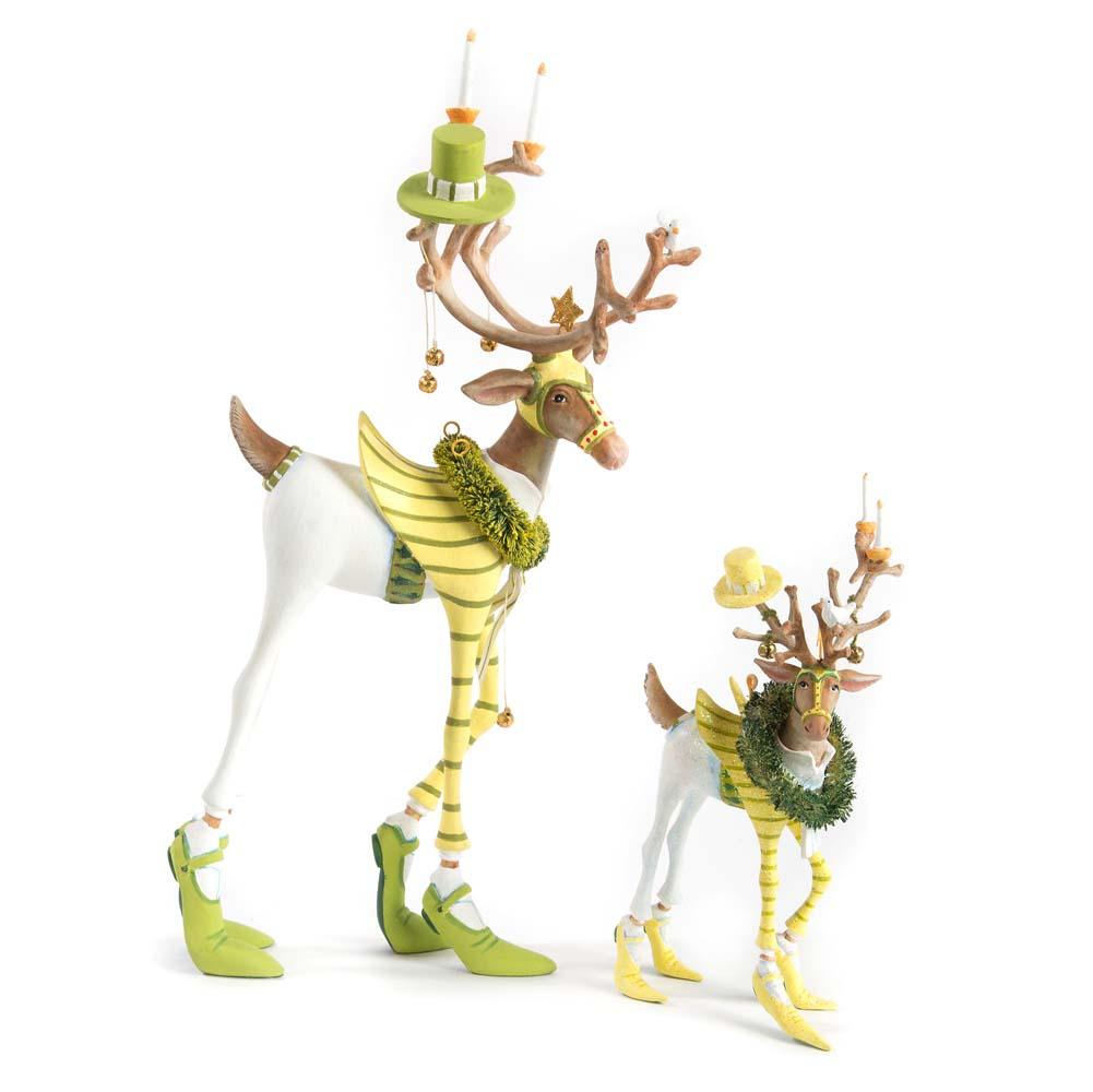 Dash Away Prancer Reindeer Ornament by Patience Brewster-3