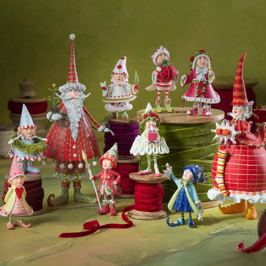 Dash Away Prancer's Elf Ornament by Patience Brewster-1