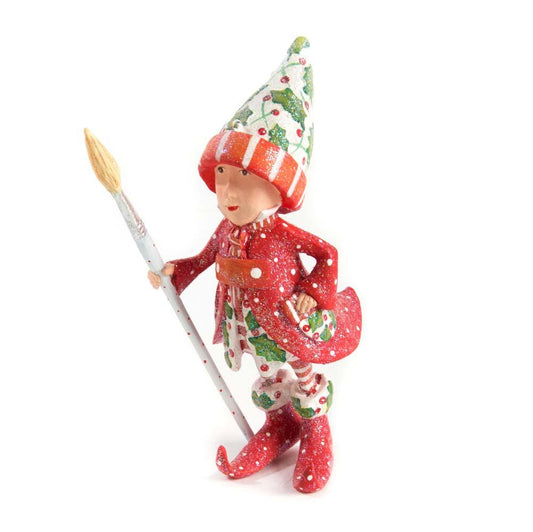 Dash Away Vixen's Elf Ornament by Patience Brewster-0