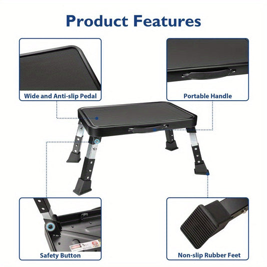 Folding Step Stool 1-Step Ladder-1