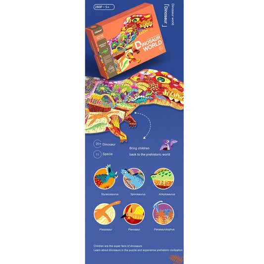 Dinosaur World Puzzle 280pcs-1