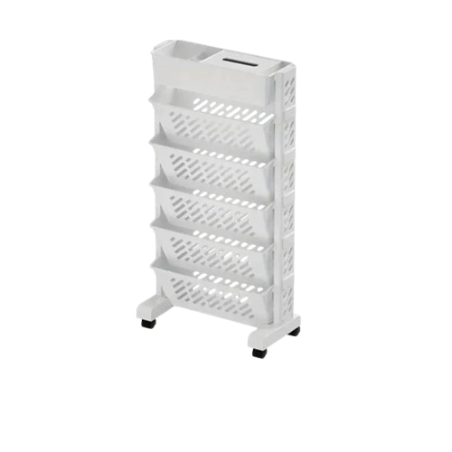 Movable Desk Side Bookshelf-0