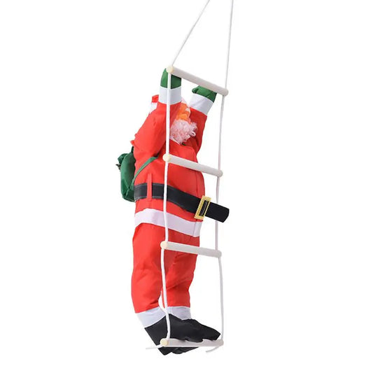 NNEOBA Climbing Santa Claus Ladder Christmas Decor 90CM-0