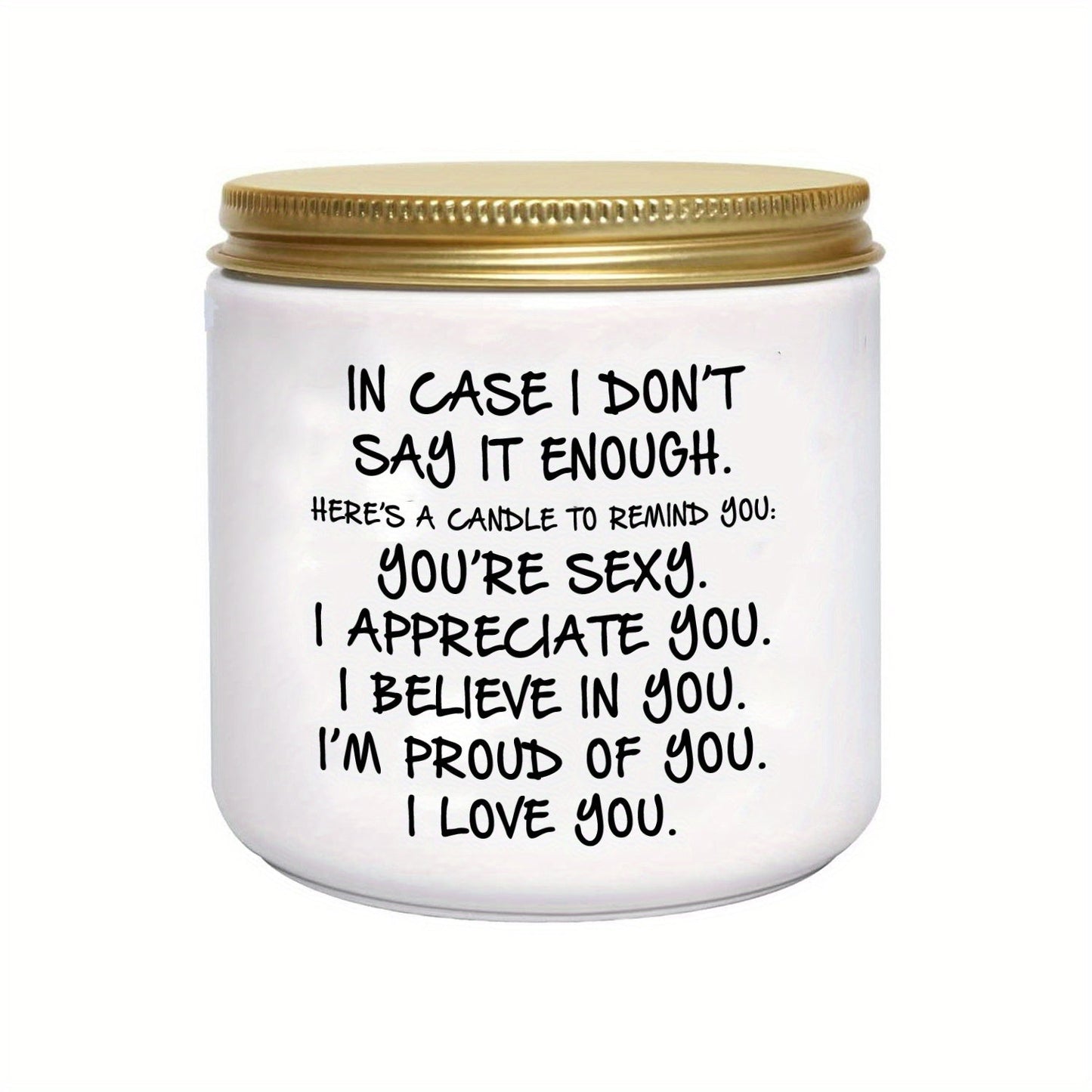 Lavender Scented Soy Candle with Glass Jar-3