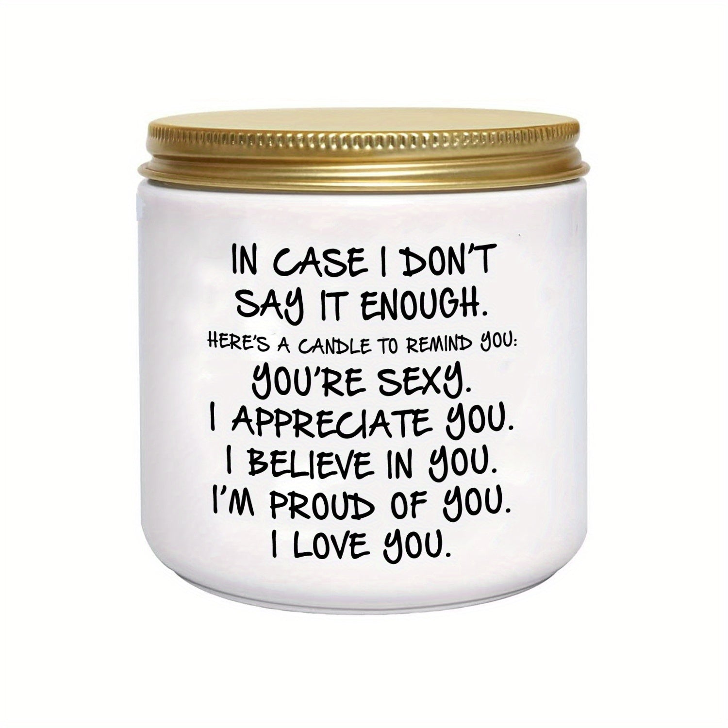 Lavender Scented Soy Candle with Glass Jar-3