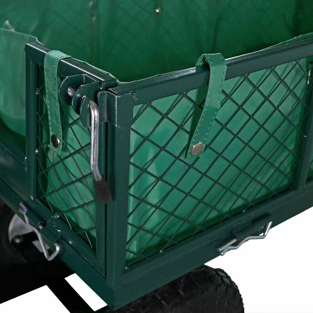 Cărărușă metalică de grădină, capacitate de încărcare 300 kg-2