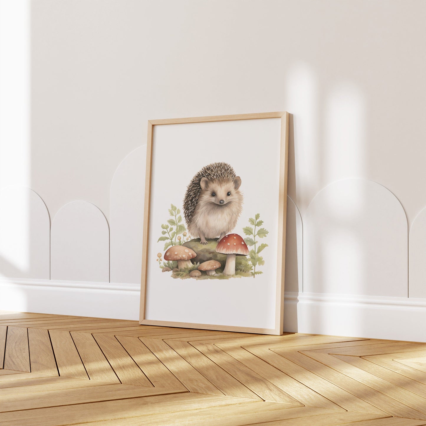 Kinderzimmer Poster Tiere Wald Wasserfarben · Wanddekoration Kinderzimmer Geschenkidee · Wand Deko · Kunst Druck · Deko Print · ohne Rahmen-6