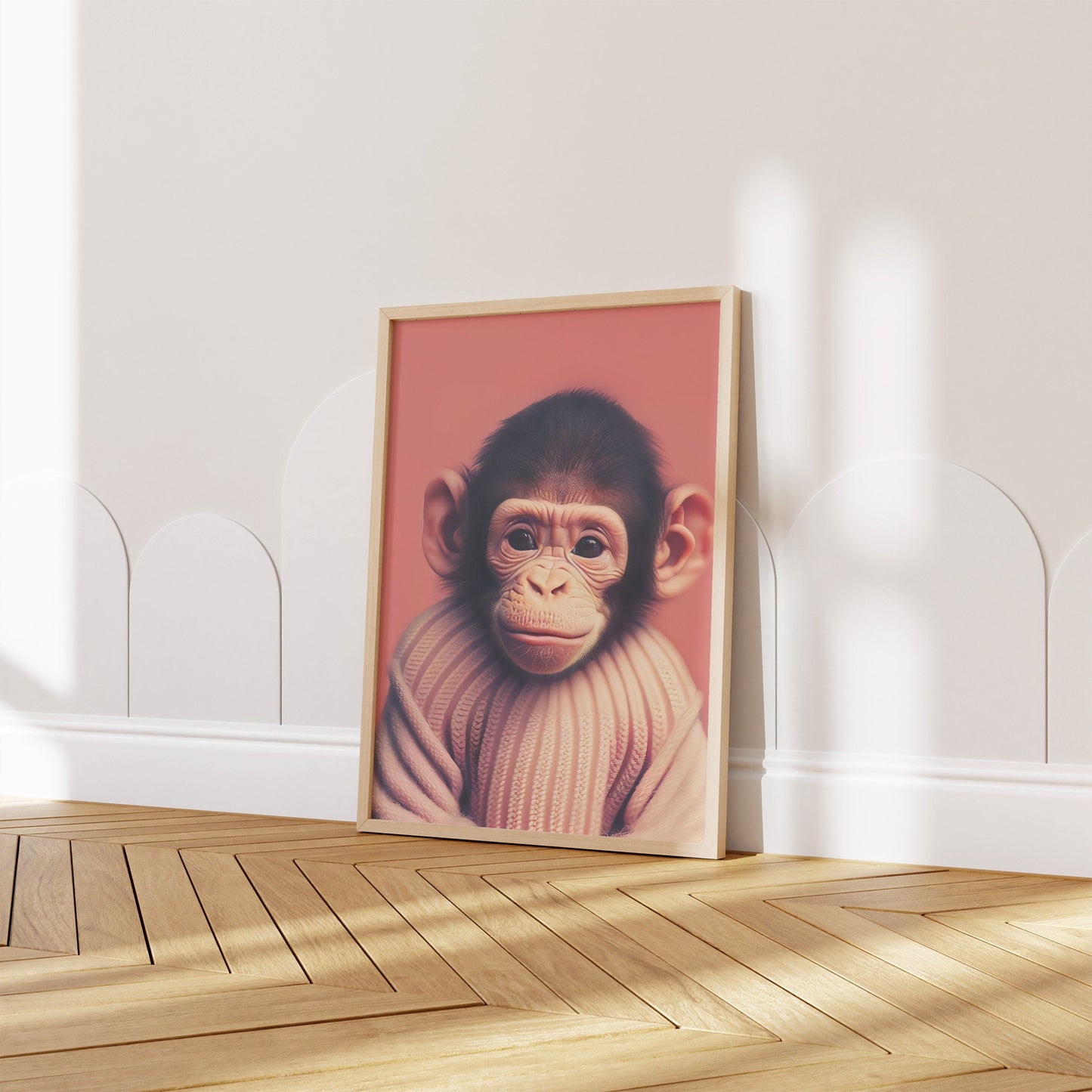Kinderzimmer Poster Tiere Fuchs Elefant Bär Nashorn Erdmännchen · Kinderzimmer Bilder · Wand Deko · Kunst Druck · Deko Print · ohne Rahmen-4