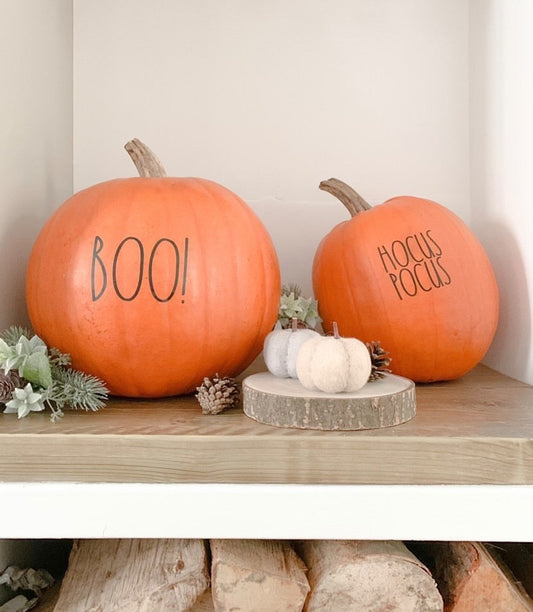 Set Of 4 Black Cami Font Halloween Pumpkin Window Door Halloween Sticker Labels-0