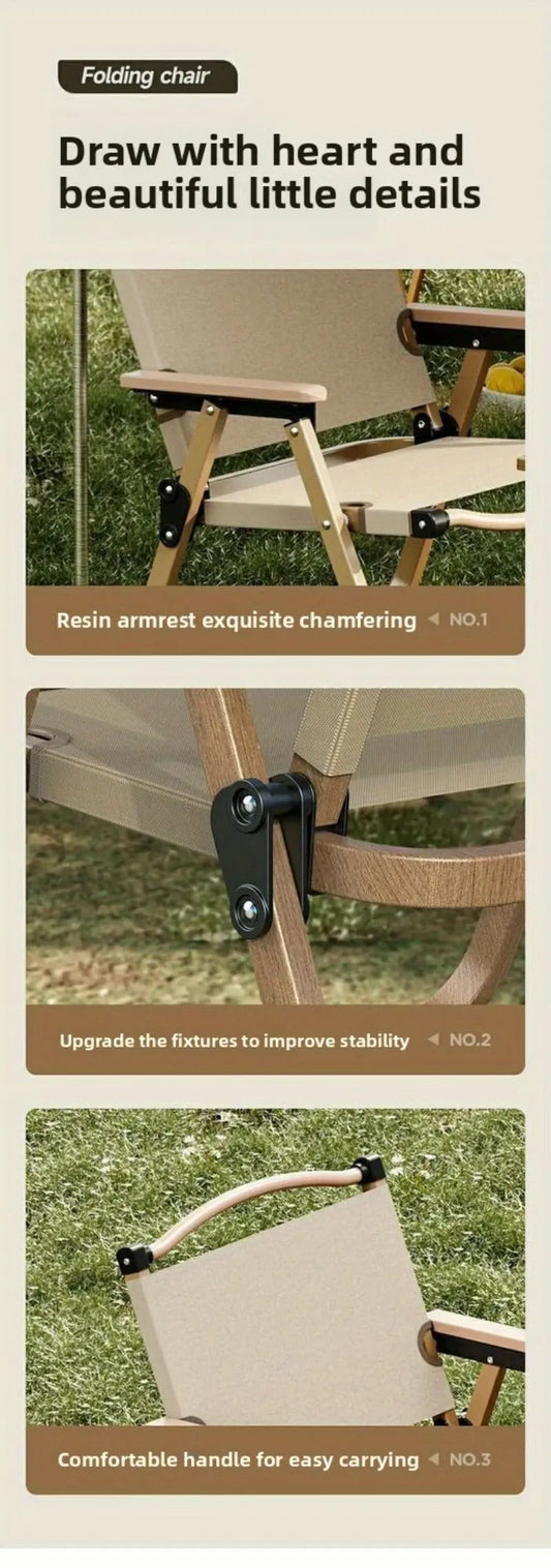 Folding Chairs Set of 2 Steel Frame-1