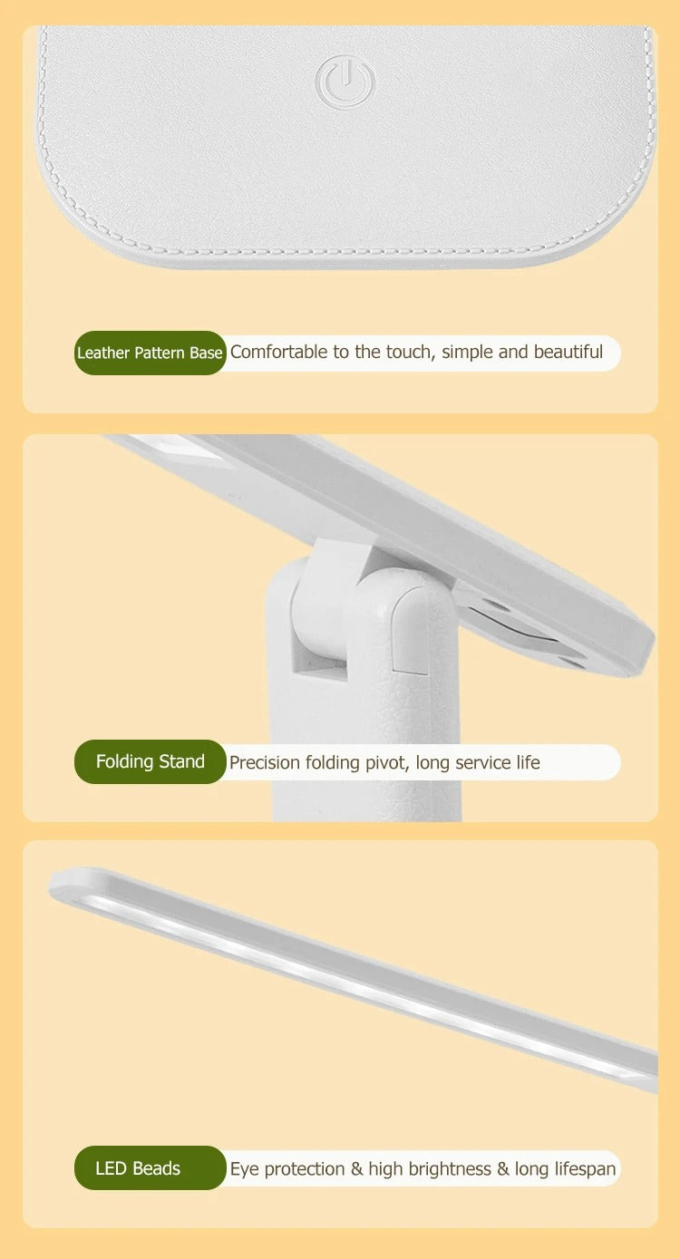 LED USB Touch Desk Lamp for Bedroom Reading-4