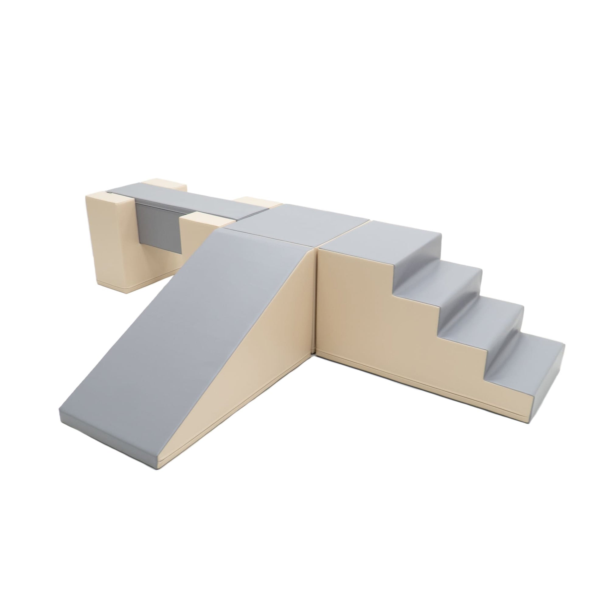 Mega Fun Slider x Balance Bridge x Mega Cube Bundle (grey/beige)-3