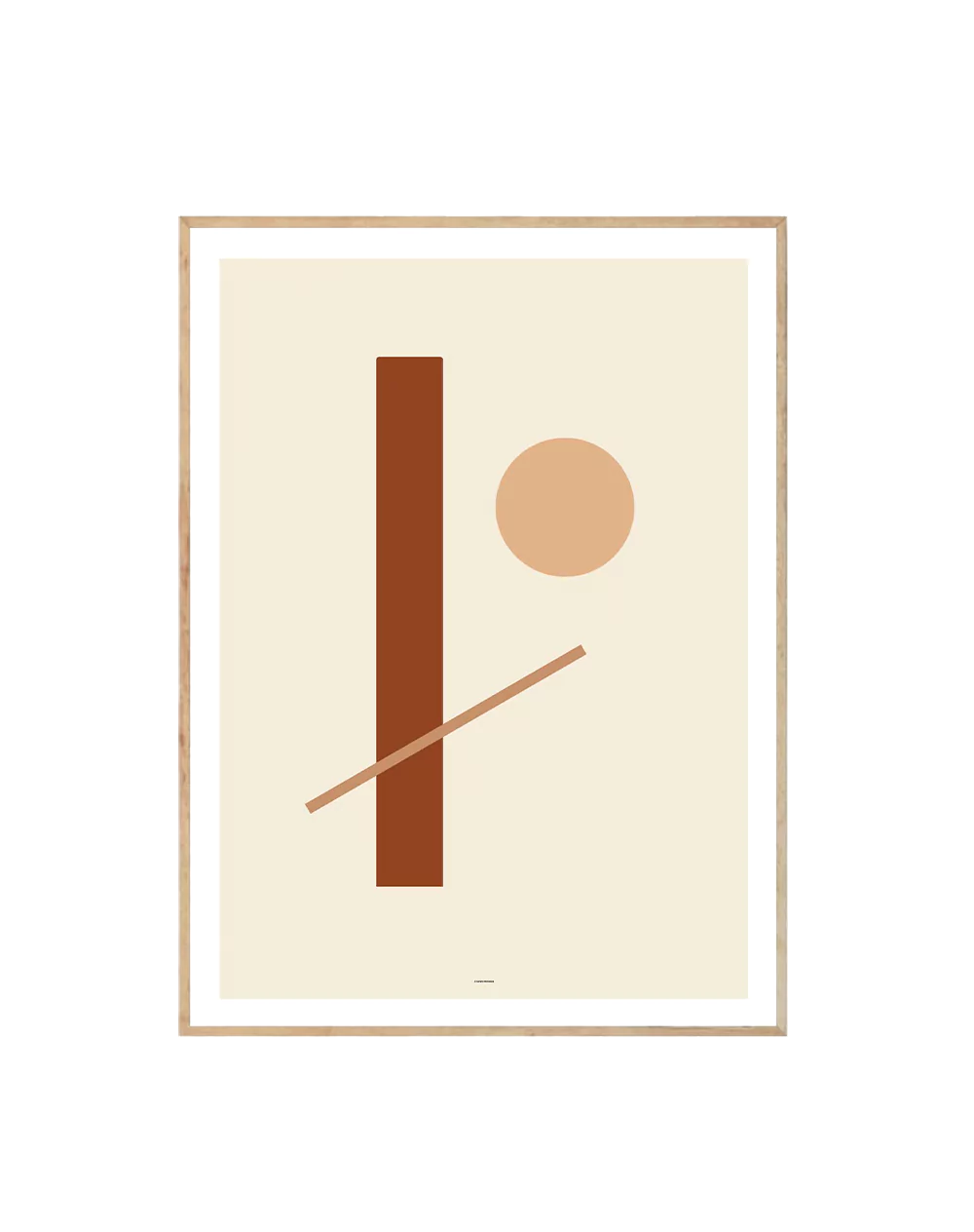 Modern Abstract Geometric IV-0