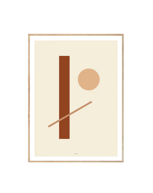 Modern Abstract Geometric IV-0