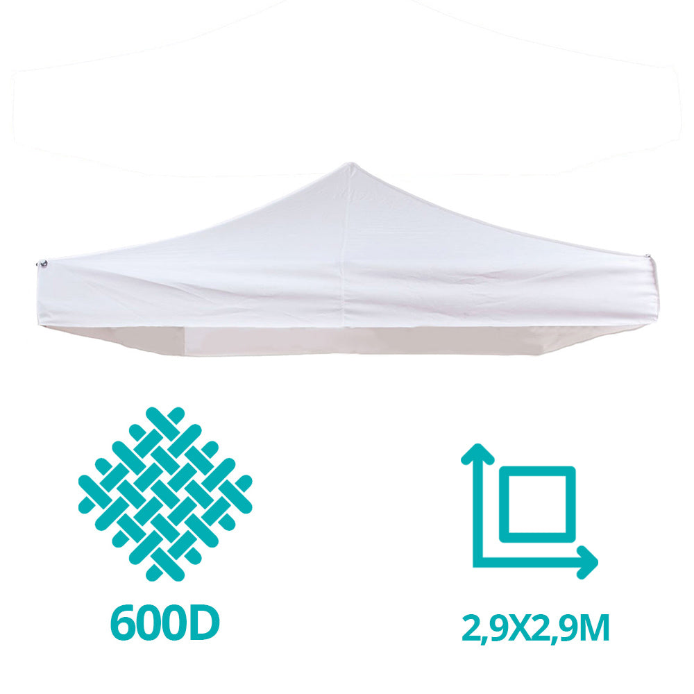 Prelata pentru pavilion de gradina, diferite dimensiuni-2,9x2,9 metri, acoperis-3