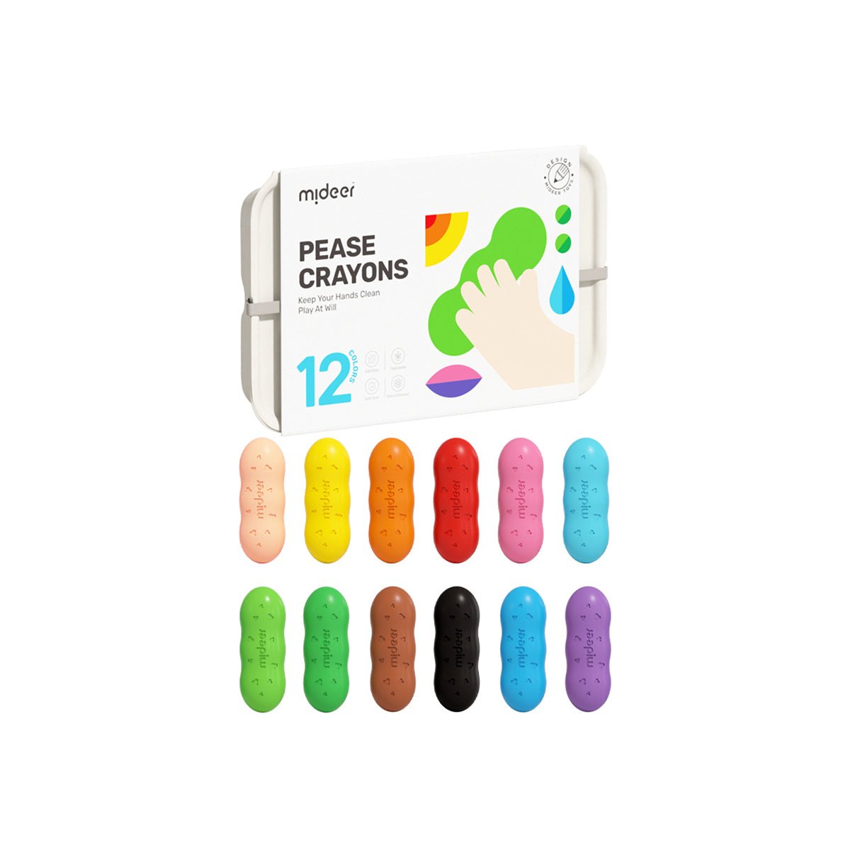 Pease Crayons 12 Colors-1