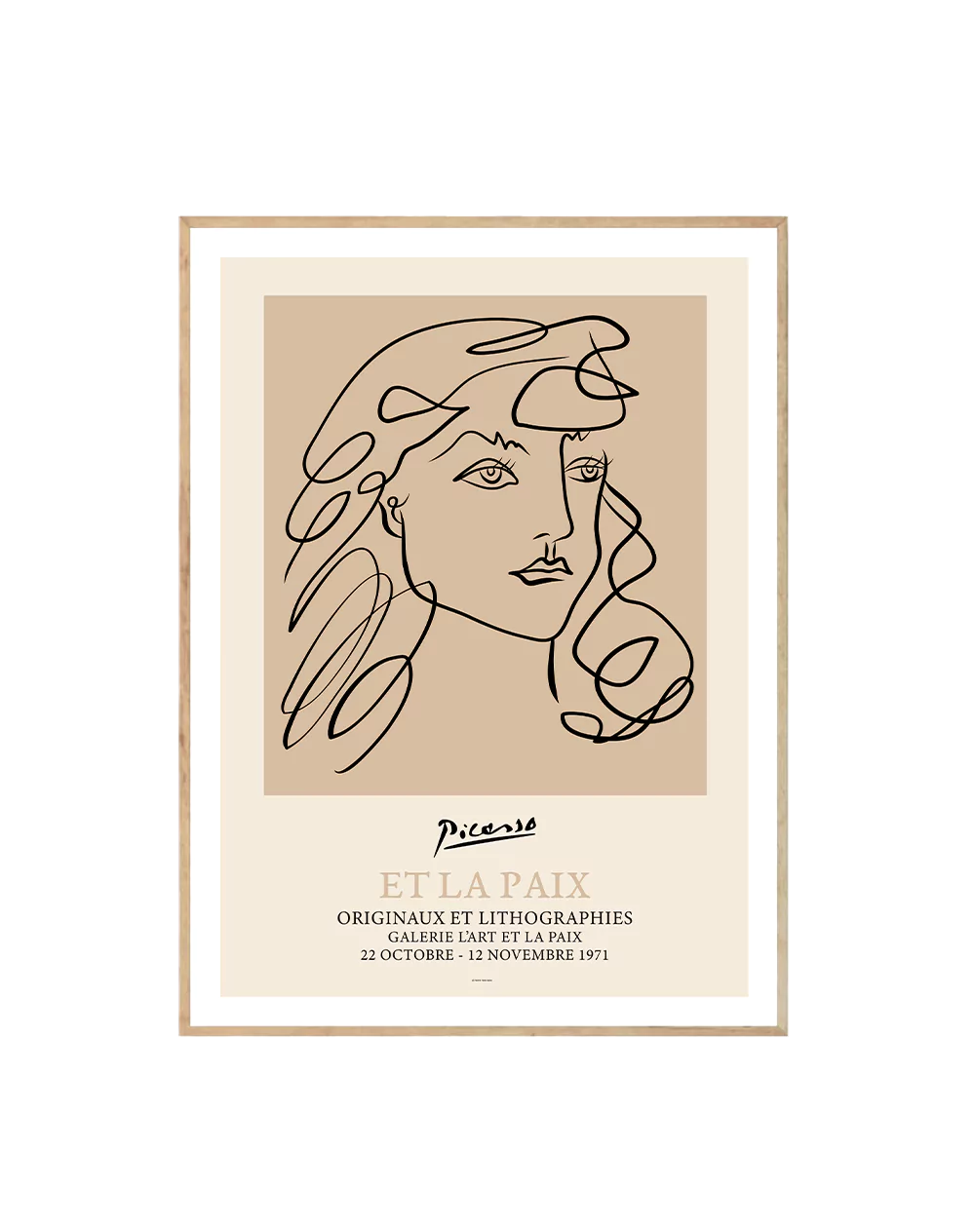 Picasso Portrait of Woman I-0